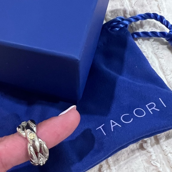 Tacori Ivy Lane Link Diamond Ring - Picture 2 of 11